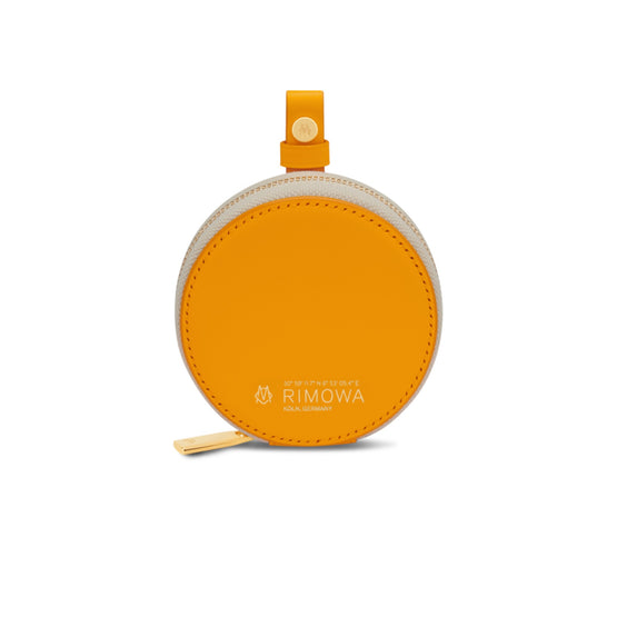 Never Still Round Mini Pouch Sand / Mango