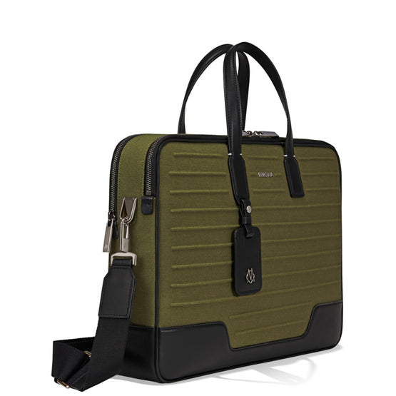 Never Still Briefcase Cactus / Black