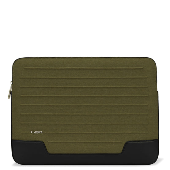 Never Still Flat Pouch Cactus / Black