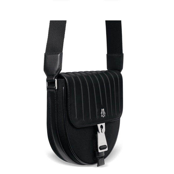 Never Still Crossbody Flap Bag Black