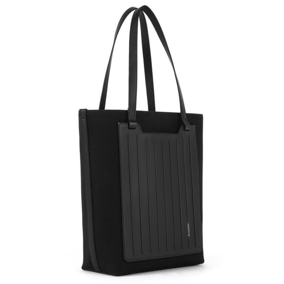 Never Still Vertical Tote Black