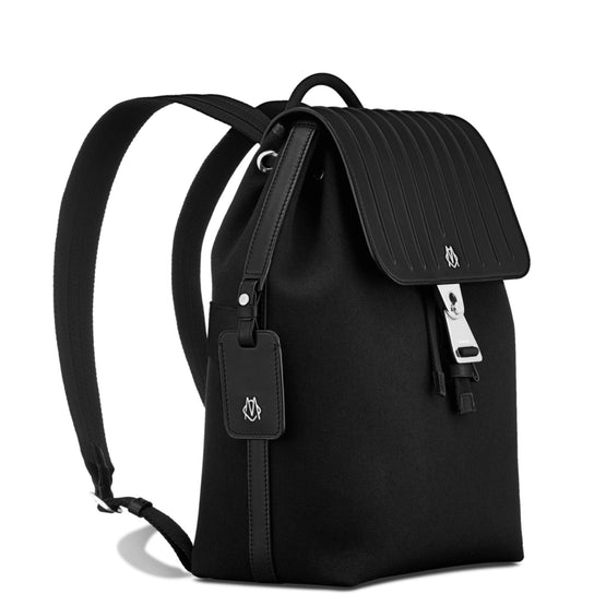 Never Still Flap Backpack Medi Black
