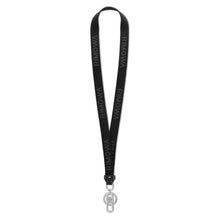 Never Still Lanyard Keyring Black