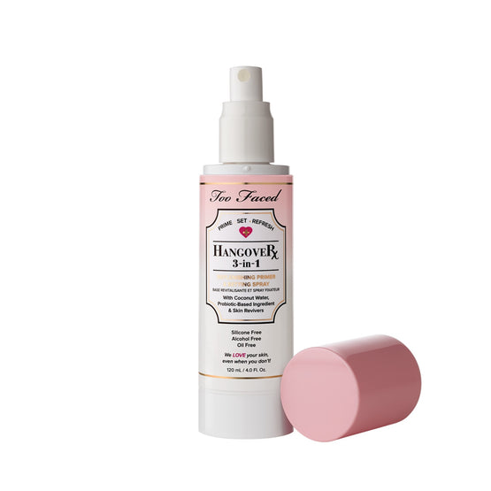 Too Faced Hangover 3‑in‑1 Prime, Set & Refresh Spray – 120ml / 4.1 fl oz
