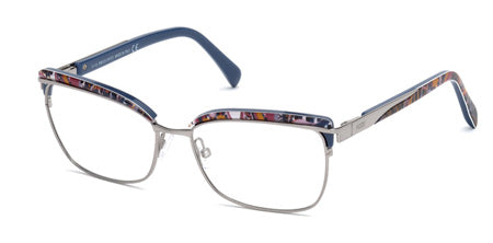 Emilio Pucci EP505601454 Optical Frames - Shiny Light Ruthenium- Metal