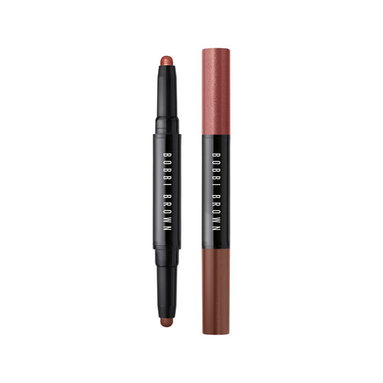 Dual-Ended Long-Wear Cream Shadow Stick - Rusted Pink/Cinnamon