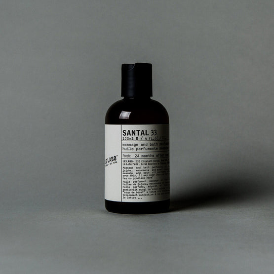 S33 Massage & Bath Oil – 120ml / 4.1 fl oz