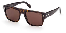 Tom Ford FT090752E55 Sunglasses - Dark Havana