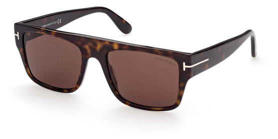 Tom Ford FT090752E55 Sunglasses - Dark Havana