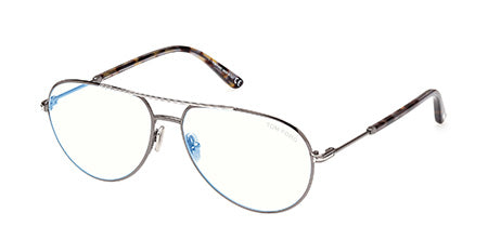 Tom Ford FT5829-B00857 Optical Frames - Shiny Gunmetal