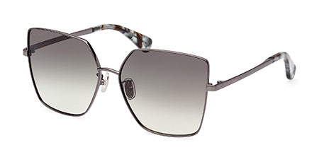 Max Mara MM0052-H08P60 Sunglasses - Shiny Gunmetal