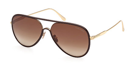 Tom Ford FT101632G60 Sunglasses - Gold