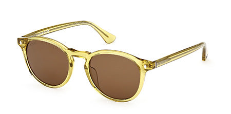 WEB WE032839J50 Sunglasses - Shiny Yellow Roviex