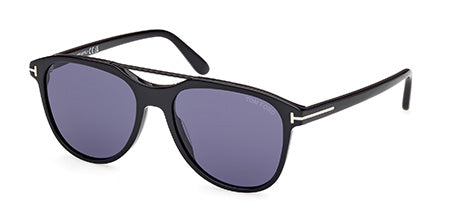 Tom Ford FT109801V54 Sunglasses - Shiny Black