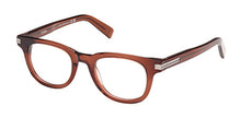 Ermenegildo Zegna EZ527904548 Optical Frames - Shiny Light Brown