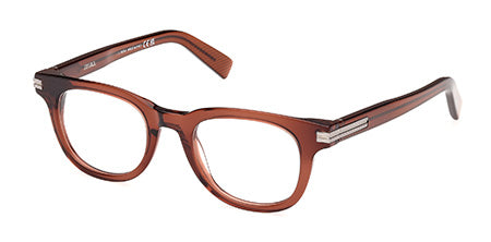 Ermenegildo Zegna EZ527904548 Optical Frames - Shiny Light Brown