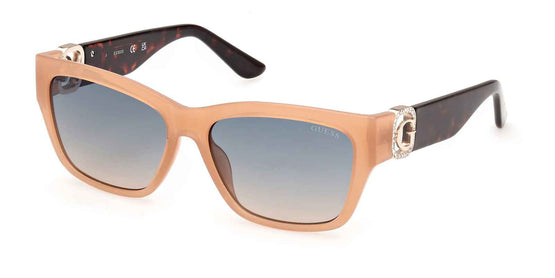Guess GU0010557P56 Sunglasses - Shiny Beige