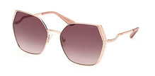 Guess GU7843-S28Z61 Sunglasses - Shiny Rose Gold