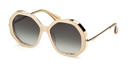 Max Mara MM009425P55 Sunglasses - Ivory