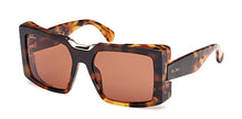 Max Mara MM012456E55 Sunglasses - Havana