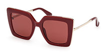 Max Mara MM005169S52 Sunglasses - Shiny Bordeaux