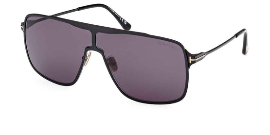 Tom Ford FT117301A69 Sunglasses - Shiny Black