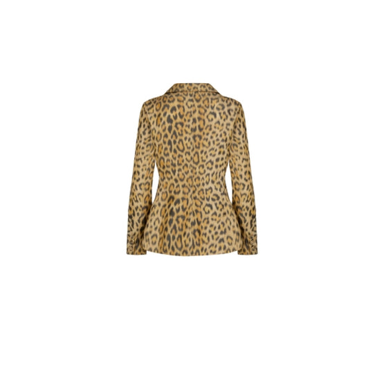 Women Mizza Bar Jacket - Fantaisie Jaune/Orange