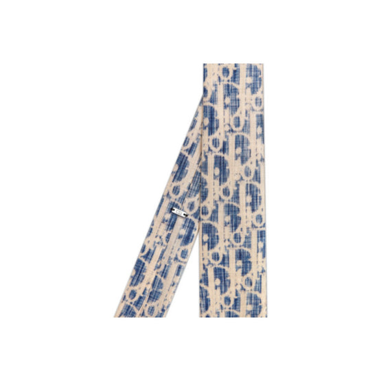 Men Tie - Fantaisie Fond Bleu