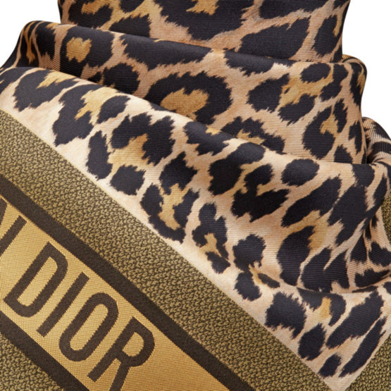 Women Mizza Square Scarf (70x70) - Fantaisie Fond Beige