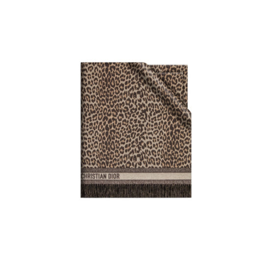 Women Mizza Reversible Blanket - Fantaisie Fond Beige