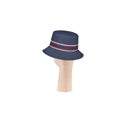 Women DiorAlps Small-Brim Bucket Hat - Fantaisie Fond Bleu