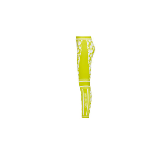Women Leggings - Fantaisie Jaune/Orange