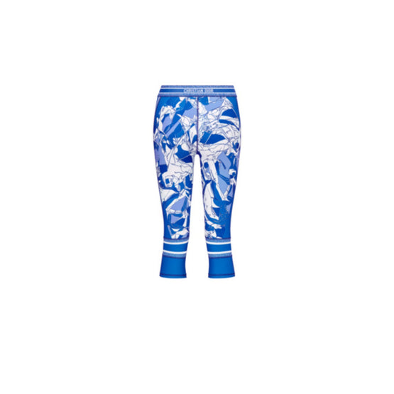 Women Cropped Leggings - Multicolore
