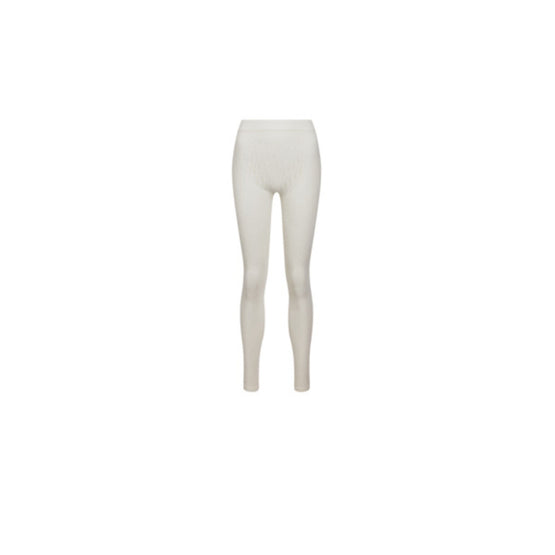 Women Seamless Leggings - Blanc