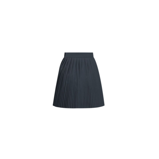 Women Pleated Miniskirt - Bleu
