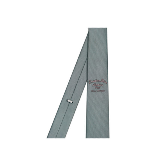Men Christian Dior Atelier Tie - Fantaisie Fond Gris