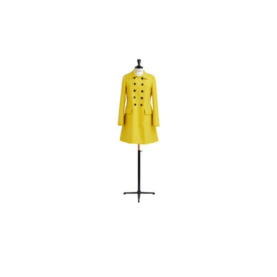 Women Double-Sided Coat - Jaune