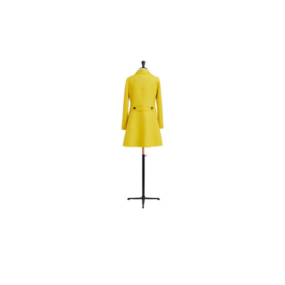 Women Double-Sided Coat - Jaune