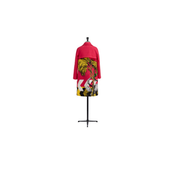 Women Coat - Fantaisie Rose/Violet