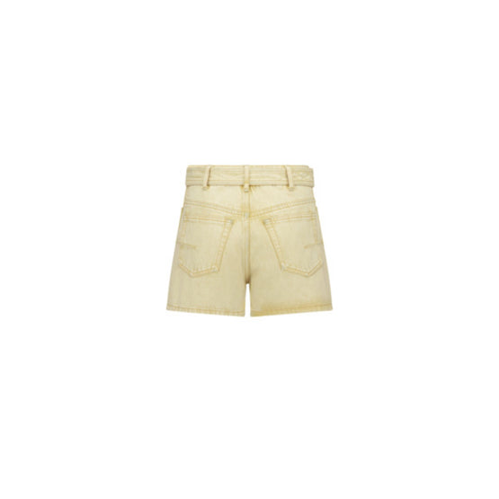 Women Shorts - Fantaisie Jaune/Orange