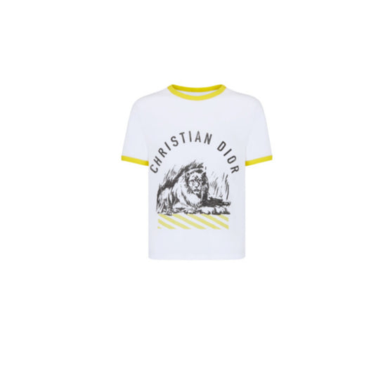 Women T-Shirt - Fantaisie Jaune/Orange