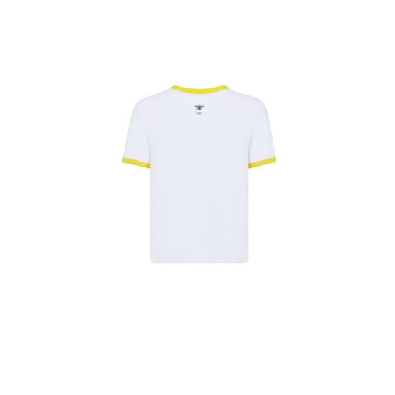 Women T-Shirt - Fantaisie Jaune/Orange