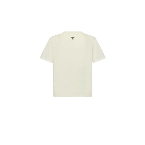 Women Dior Vibe T-Shirt - Fantaisie Jaune/Orange