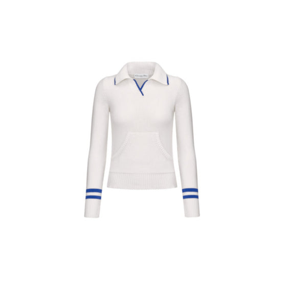 Women Dior Vibe Sweater - Fantaisie Bleu