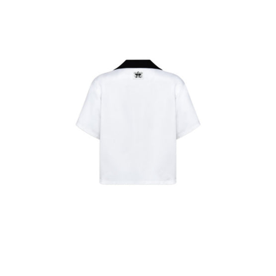 Women Dior Vibe Blouse - Blanc