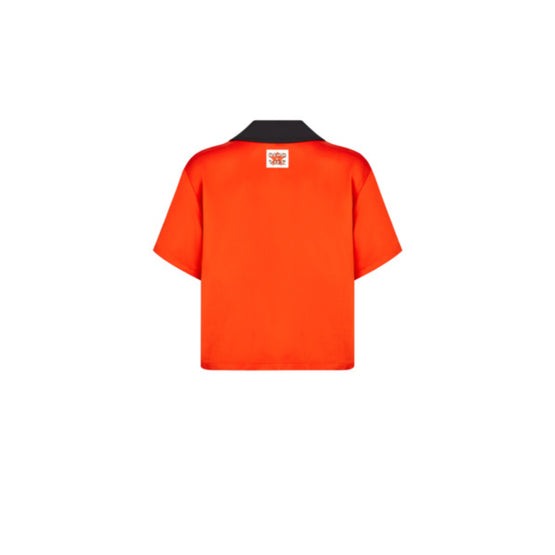 Women Dior Vibe Blouse - Orange