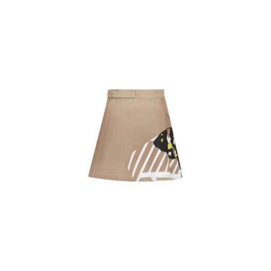 Women Wrap Miniskirt - Fantaisie Beige