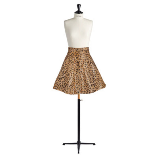 Women Skirt - Fantaisie Jaune/Orange