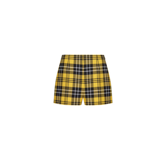 Women Shorts - Fantaisie Jaune/Orange