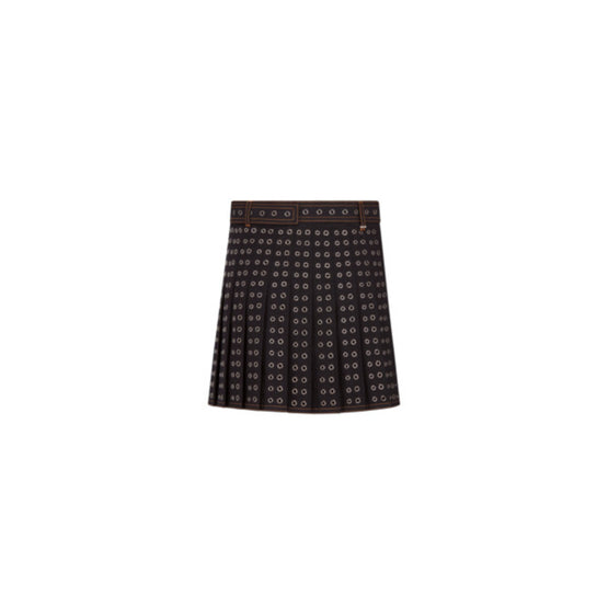 Women Wrap Miniskirt - Noir